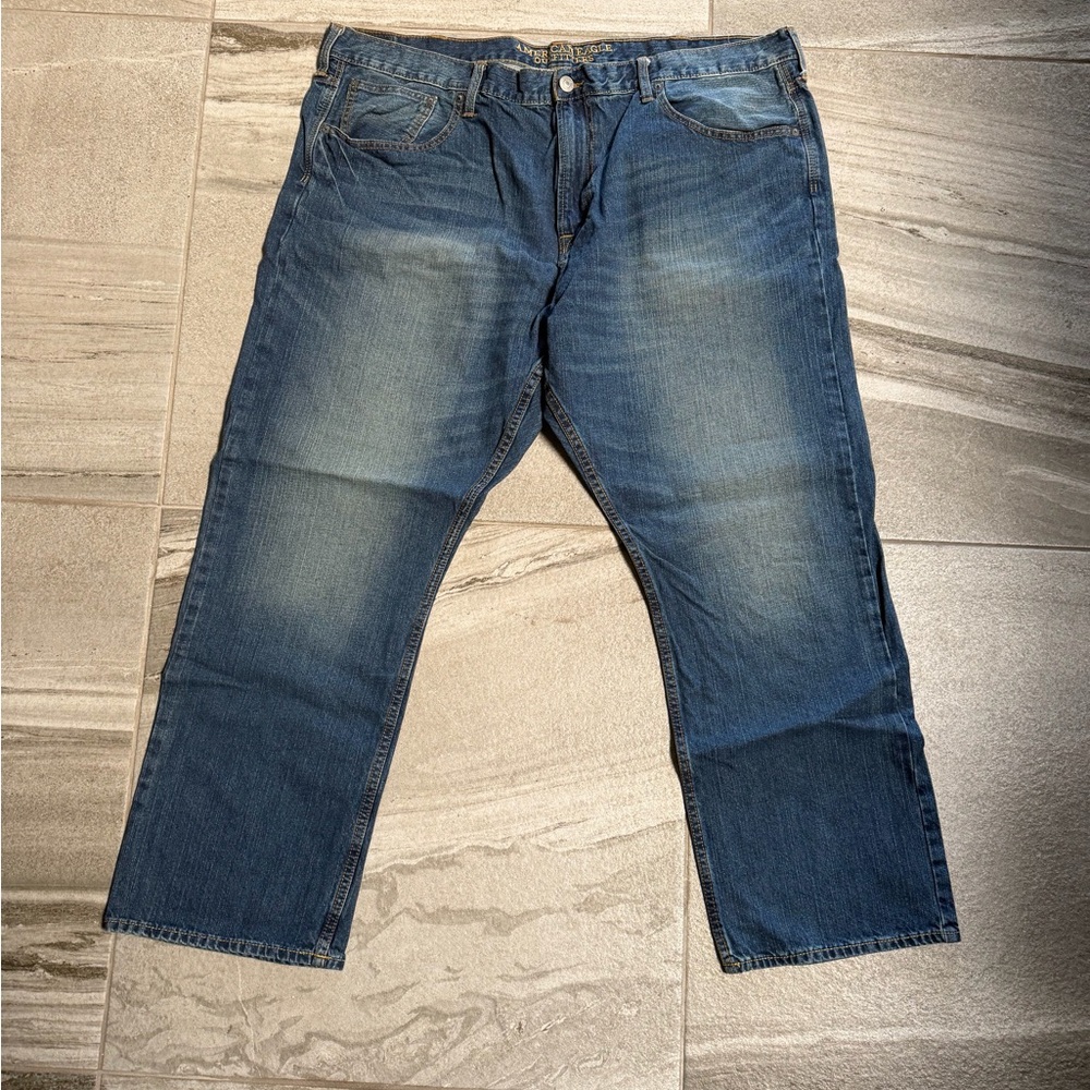 American Eagle Outfitters Relaxed Fit Blue Jeans